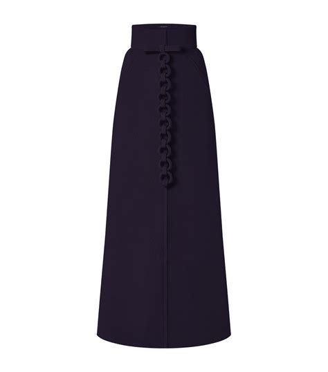 louis vuitton maxi skirt.